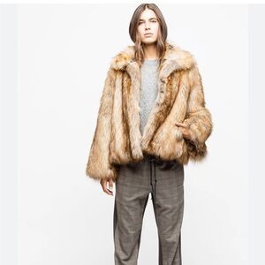 Zadig & Voltaire Fur Coat 34